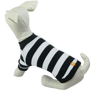 NuttButt black & white b&w Stripe Pound Dog T-shirt!
